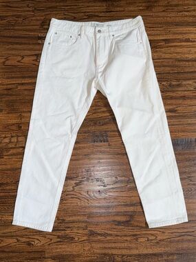 Kith 101 Stafford White Denim Pants “Ivory” Jeans Size 36